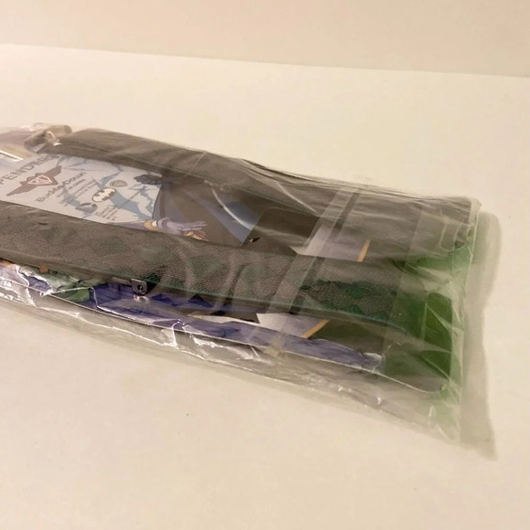 DC Comics Batman Joker Diamonds Grey and Green Buckle Down Suspenders - Picture 11 of 15